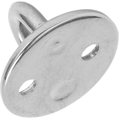 Türöse, runder U-förmiger Haken aus robustem und rostfreiem Edelstahl, 5 mm (1/5)