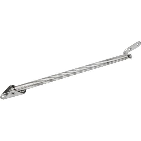 Soutien de Hayon Réglable 8 1/4in Ressort 10lb Charge Acier Inoxydable Marine pour Porte Armoire VR Yacht Fenêtre 2912S (1/5)