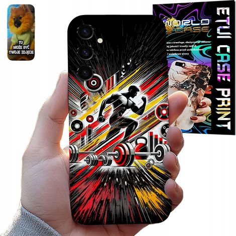 Custodia per Samsung Galaxy S24 FE GYM design da palestra PER strongman (1/5)