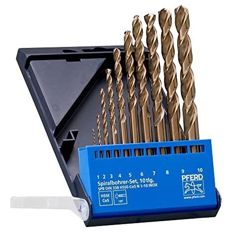 Conjunto PFERD de Brocas Helicoidales Precisas y Resistentes