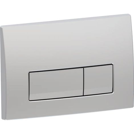 Geberit Delta50 Placa de accionamiento para doble descarga, (1/2)