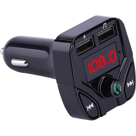 Autoradio MP3 Bluetooth neuf, compatible ABS, avec prise allume-cigare, C4 Bluetooth - Noir (1/3)