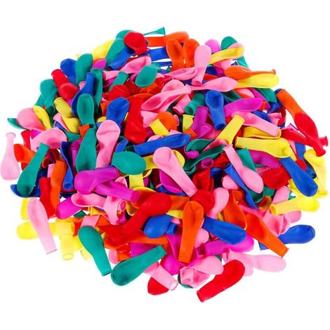 Water Balloons - Biodegradable Latex - Self-Sealing - 500 Pièces - Pour Activités Extérieures Été Plage Piscine - Enfants Et Adultes (1/5)