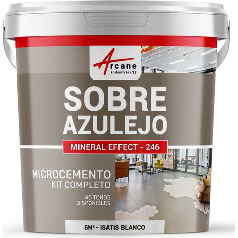 Microcemento sobre azulejos