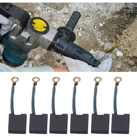 Lot de 20 balais de carbone pour meuleuse d'angle, marteau électrique, pic électrique, machine de découpe, polisseuse à balais de carbone, perceuse électrique et accessoires pour outils électriques. (1/5)
