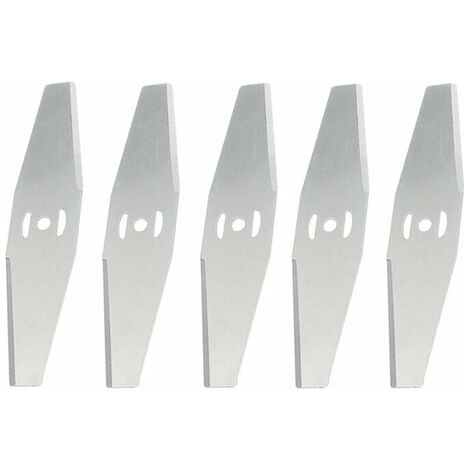 Lames de rechange en métal pour coupe-bordure sans fil – Lot de 5 pièces – Capacité de coupe élevée pour herbes épaisses – Acier inoxydable