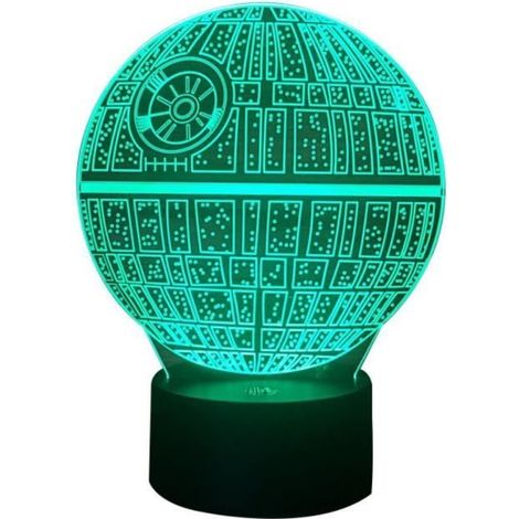 3D Lampes Illusions Optiques,7Models Touch Control Optique LED Illusion Night Light avec câble de charge pour Home Decor, enfants (1/4)