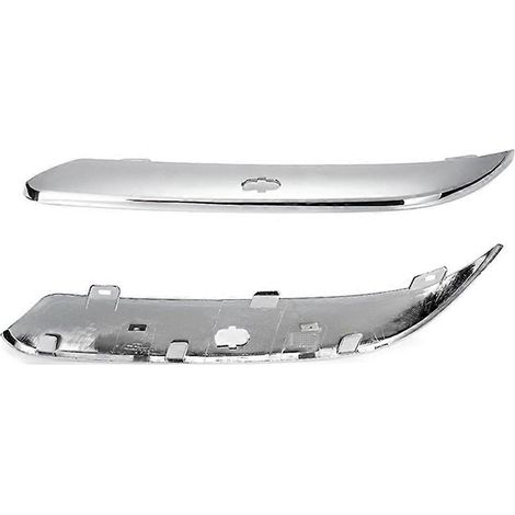 04806124AA 04806125AA Bandeau décoratif chromé inférieur de pare-chocs avant avec trous pour Chrysler 300C 2005-2011 (1/5)