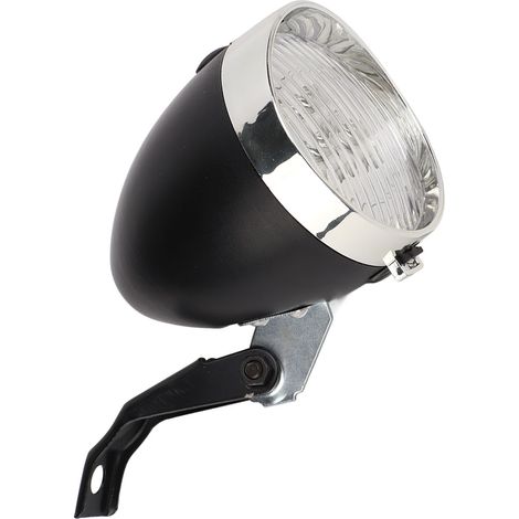 Phare avant rétro à 3 LED pour vélo, style vintage, pour une sécurité optimale et une décoration nocturne. (1/5)