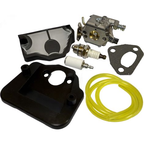 Kit carburateur pour Husqvarna 137 141 142E 530029811 530071345 577616602 530019205 (1/2)