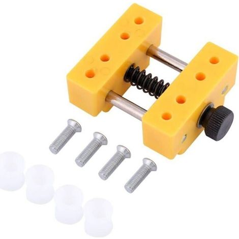 Tornillo de banco para taladro - 10,0 × 9,0 × 4,0 cm - Portátil - Abrazadera para joyería (1/3)