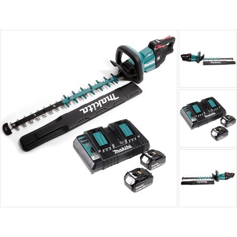 Tagliasiepi a batteria Makita DUH 601 PTE 18V 60cm brushless + 2x batteria 5,0Ah + caricabatterie