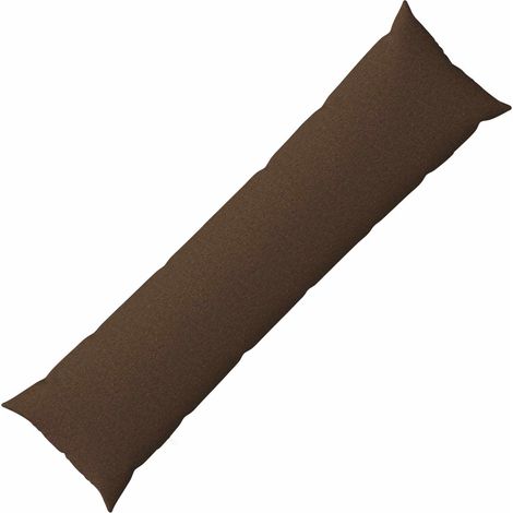 vidaXL Cushion with Pillow HEERLEN Brown 40 x 145 cm Fabric (1/5)