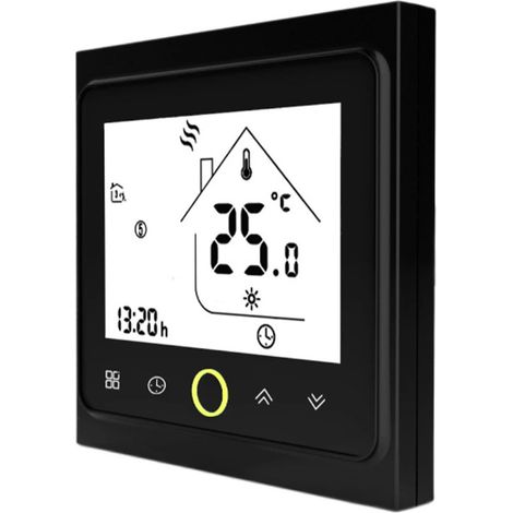 Termostato ZigBee Beca BHT-002GALZB Nero (1/5)