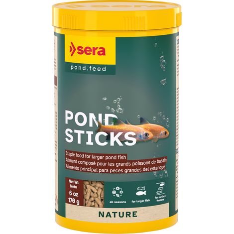 Sera Pond Sticks - Alimento Principal para Peces Grandes de Estanque