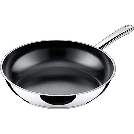 Padella da Cucina Silit 21.1030.0441, Padella Antiaderente Multiuso per Cucinare, Ideale per Fritture, Saltare e Saut�, Design Elegante e Resistente in Acciaio Inossidabile (1/4)
