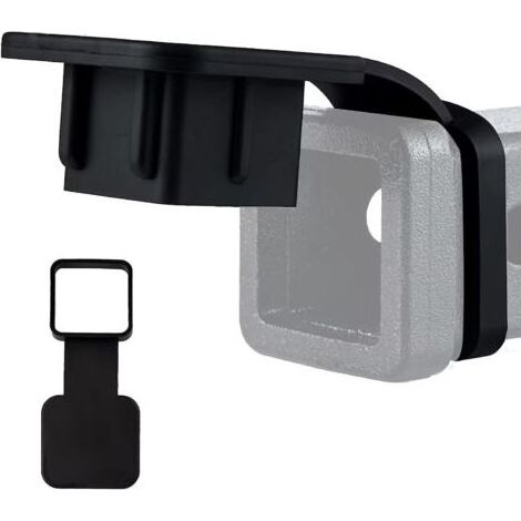 Zoll (5 cm) Gummi-Anhängerkupplungsrohrabdeckung für 2-Zoll-Anhängerkupplungen der Klassen 3, 4 und 5 für Toyota, Ford, Jeep, Chevrolet, Nissan, Dodge, Ram, Porsche, Mercedes-Benz und Polaris (1/5)