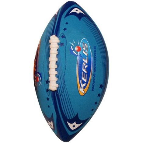 Ballon de football américain Kerlis pour piscine-Bleu