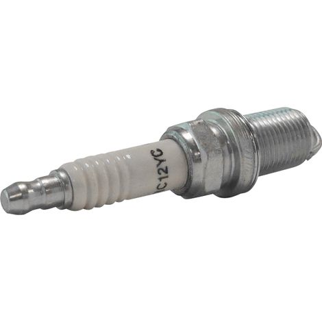 Bougie d'allumage RC12YC – Compatible moteurs 4 temps Honda, Briggs et Stratton, Kohler – Dimensions 16mm, filetage 14mm, portée 19mm – Champion