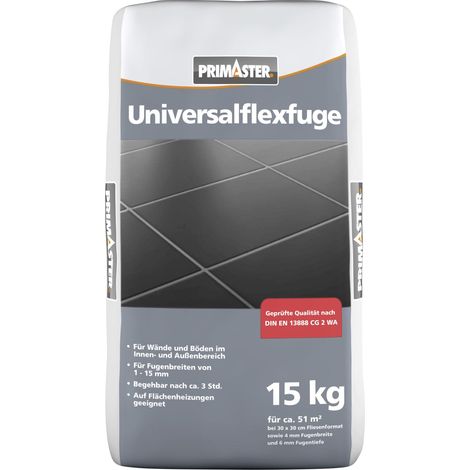 Primaster Universalflexfuge Flexfugenmörtel Fugenmörtel Flexfuge Mörtel