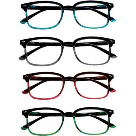 OCCHIALI DA VISTA GRADUATI 'KIT HAWAII' + 2 - Colore Nero/Verde