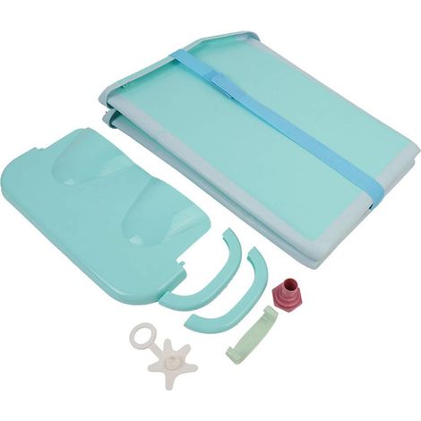 Redxiao Baignoire pour bébé, Baignoire pour Pieds, Masseur de Bassin pour Pieds de Grande capacité, économisez de l'espace pour Les(Green Foot Bath).