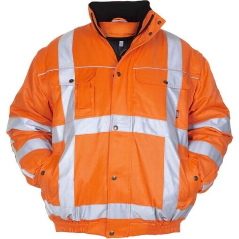 Veste de pilote orange HYDROWEAR 047466FOM