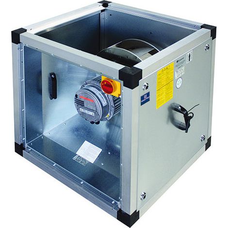 Unité d'extraction avec moteur EC à haut rendement en dehors du flux d'air, 12089 m³/h 800x800x800 mm - VIRTUS