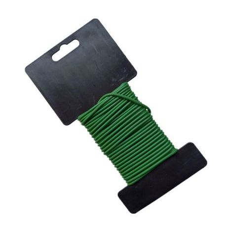 Attaches de jardin torsadées réutilisables et robustes — Liens pour plantes polyvalents, souples et doux, idéaux pour soutenir tomates, rosiers et plantes grimpantes (Dimensions : 2,8 mm × 10 m) (1/4)