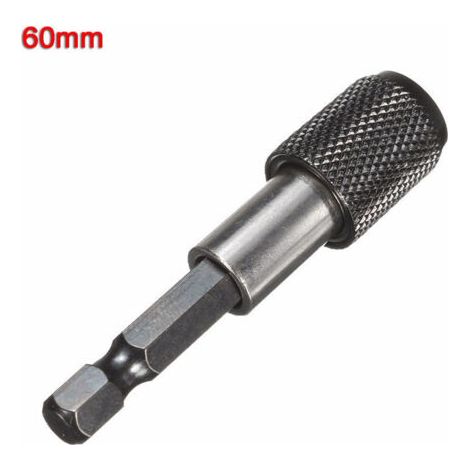 Porte Embout Douille Magn&eacutetique Tournevis Extension60mm (1/4)