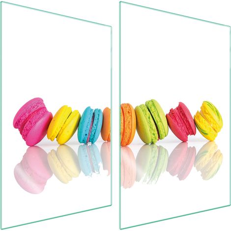 PIASTRA PROTETTIVA IN VETRO PER CUCINA 2x35x52 COLORE (1/5)