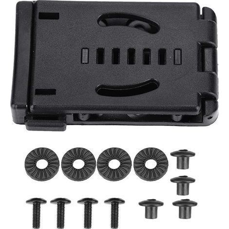 Selbstklebender, wandmontierter Handtuchhalter, Handtuchhaken fürs Badezimmer, wasserdichter Aufbewahrungshalter, Geschirrtuchclip-Organizer für die Küche, 1 Stück, 2 Halterungen (1/5)