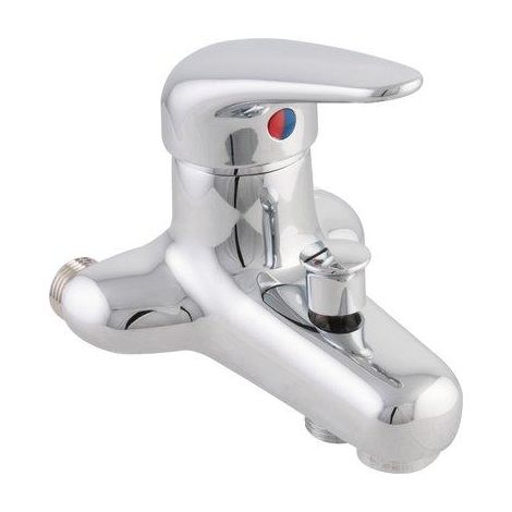 Delabie – Mitigeur de douche encastré avec entraxe réglable 60-80 mm – Type de pose au mur – Finition laiton chromé – 2508 (1/3)