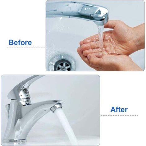 6pcs Aérateurs de Robinet,Mousseur Robinet M21.5, Économiseurs d'Eau Bubbler pour Mitigeur d'Evier de Cuisine et de Lavabo de Salle de Bain (1/4)