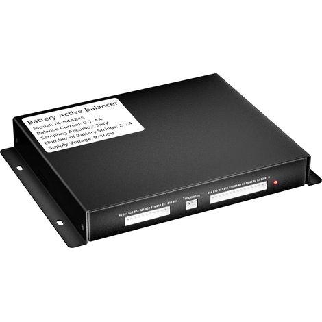 Équilibrage actif intelligent 4 A, batterie au lithium pour 2S-24S LiFePO4 / Li-Ion/LTO, surveillance par application Bluetooth, tableau d'équilibre de batterie pour onduleur ESS et stockage