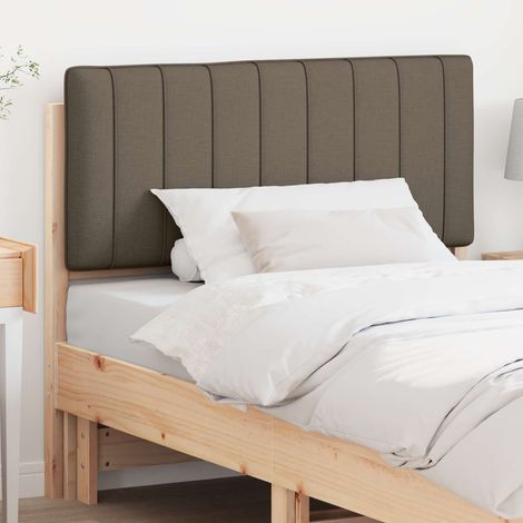 Gepolstertes Kopfteil mit Kopfteil Braun und Taupe 100 cm