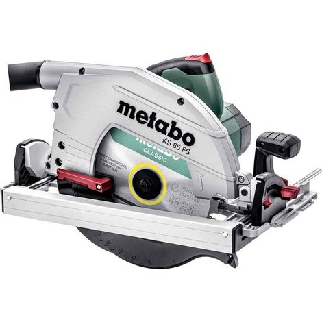 Metabo – Scie circulaire portative 601085500 – 2000W – Profondeur de coupe 85mm – Ø de lame 235mm – Pour bois dur et teck (1/7)