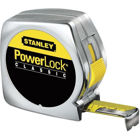 FLESSOMETRO PROFESSIONALE 'POWER LOCK' mt 3 mm 12,7 - art. 1-33-238
