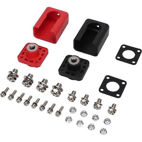 1 Paar 200-A-Hochstrom-Lithiumbatterieklemmen, Stecker und Klemmenblock-Set (1/5)