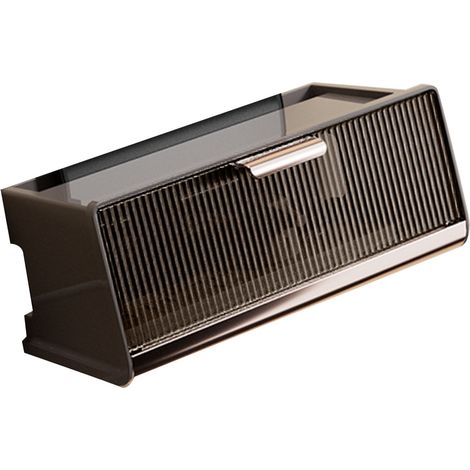 Aufbewahrungsbox für WLAN-Router, Kabelorganizer, Steckdosenleiste, Kabelmanagementbox, Steckdosenorganizer, kaffeefarben, mittlere Größe (1/5)