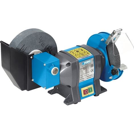 ESMERILADORA COMBINADA DE BANCO HÚMEDO Y SECO 350W FERVI 0503
