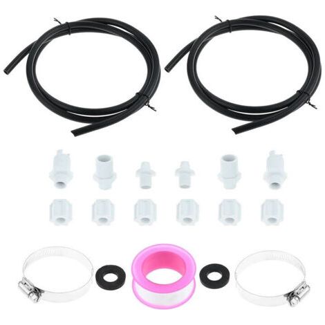 Deux ensembles Pour Hayward Clx220ga Cl220 hors Ligne chimique Feeder Connexion Lot avec selle Clamp (1/4)