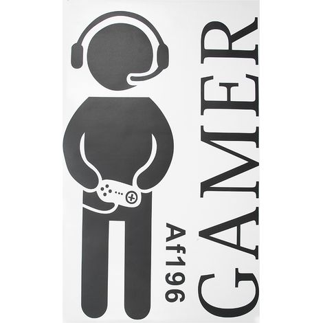 Lot de 2 stickers muraux motifs garçon, autocollants muraux amovibles DIY décoration papier peint. (1/5)