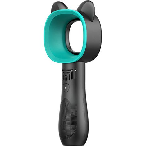 Mini ventilador portátil para exteriores, recargable por USB, sin aspas, ventilador de bolsillo refrescante para el hogar o la oficina. (1/5)