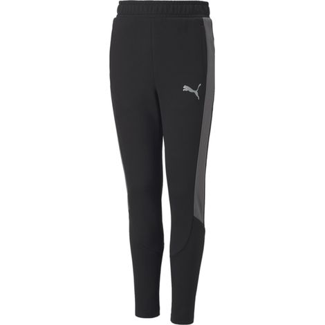 Puma EVOSTRIPE Jungen-Jogginghose, schwarz, 67006901, Größe 140
