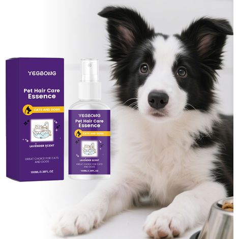 Sérum Soin pour Poils d'Animaux - Nettoie les poils, élimine les odeurs, laisse les poils doux, légers et volumineux - 100 ml (1/5)
