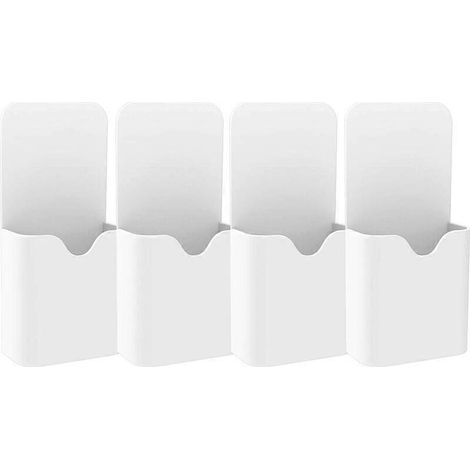 Boîte de rangement magnétique, [4 pièces] Porte-crayons magnétique pour ranger les marqueurs, E (1/5)
