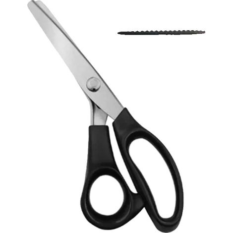Forbici da sarto, acciaio inox, impugnatura ergonomica, forma triangolare da 3 mm (1/2)