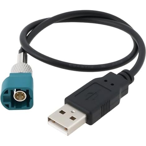 Câble adaptateur USB vers HSD LVDS 30cm pour autoradio navigation (1/4)