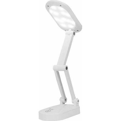 Lampe de Bureau LED Portable & Pliable, Lampe de Bureau sans Fil Lampe LED Rechargeable (1/3)